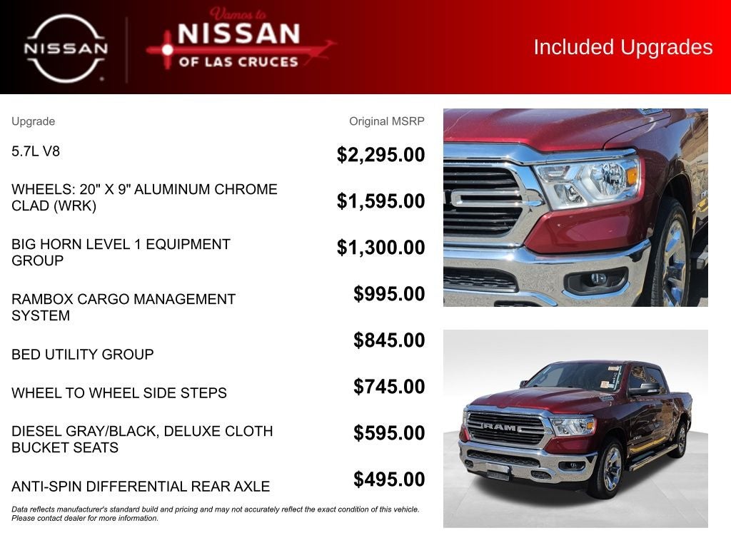 2021 RAM 1500 Big Horn/Lone Star