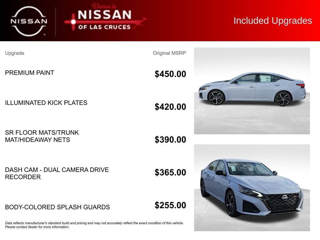 2025 Nissan Altima 2.5 SR