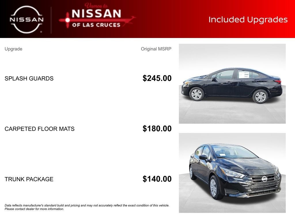 2025 Nissan Versa 1.6 S