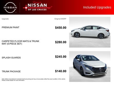 2025 Nissan Versa 1.6 SV