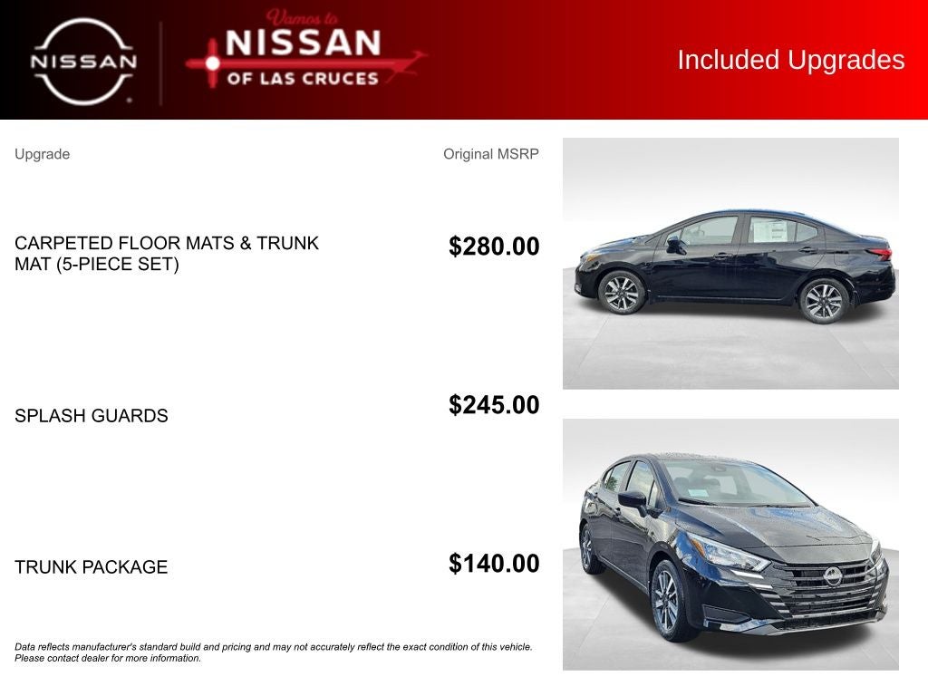 2025 Nissan Versa 1.6 SV