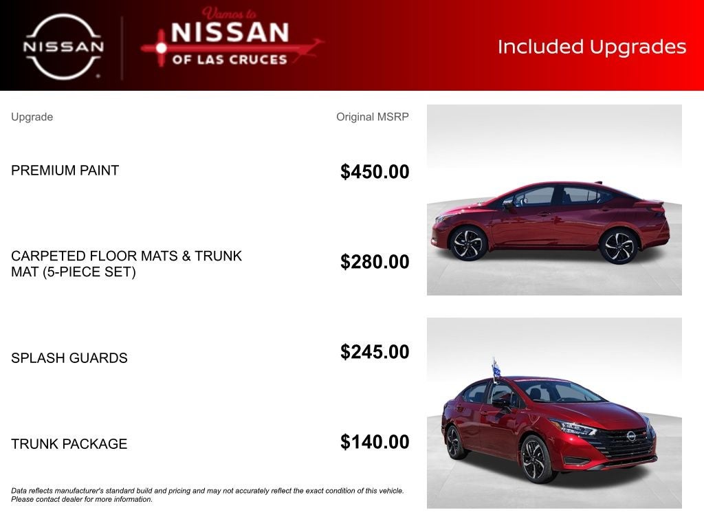 2025 Nissan Versa 1.6 SR