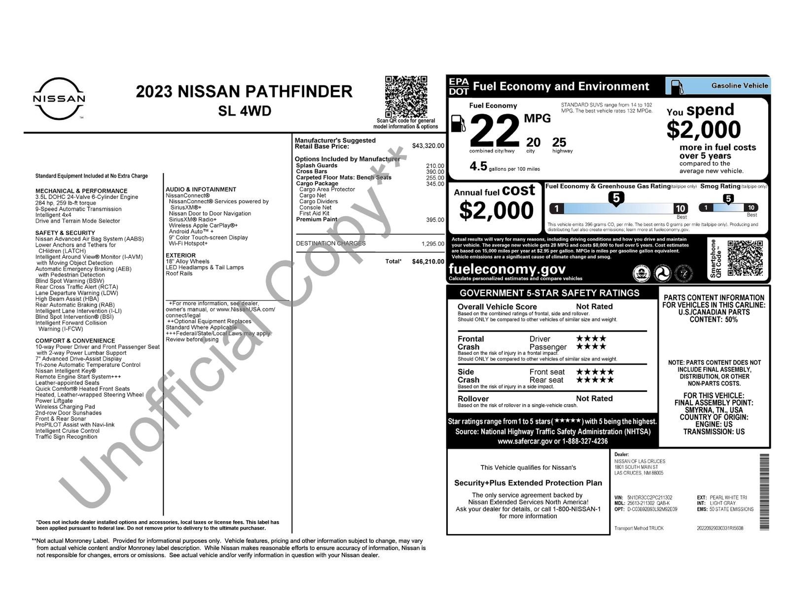 2023 Nissan Pathfinder SL