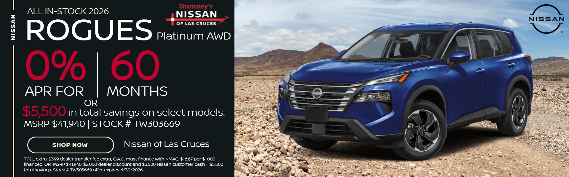 2026 Nissan Rogue Rock Creek