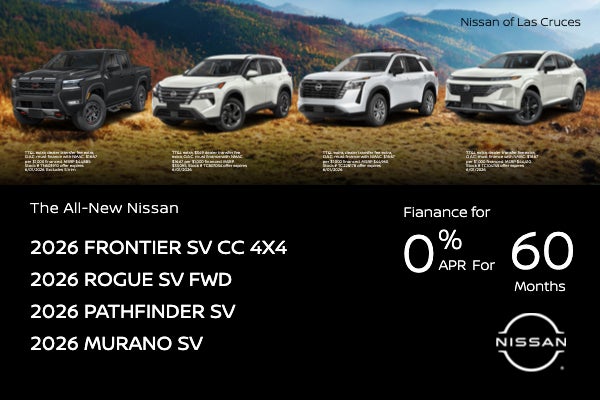 2026 Nissan Frontier PRO-4x Crew Cab - 0% for 60 months on m