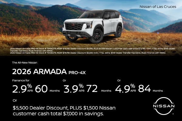 2026 Nissan Armada PRO-4X