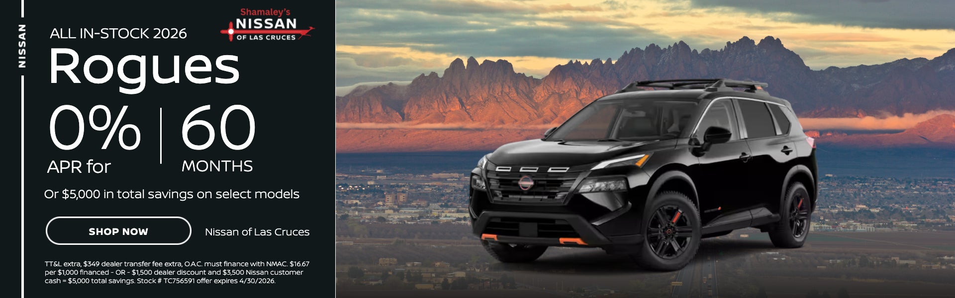 2026 Nissan Rogue Rock Creek